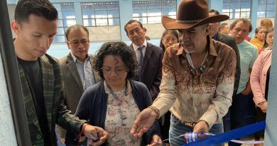 Inauguran salón de arte en el INED Ulew Kotz’i’j de San Juan Sacatepéquez