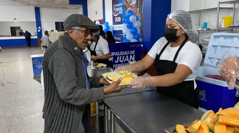 MIDES reabre Comedor Social en Lo de Carranza y casco urbano de San Juan Sacatepéquez